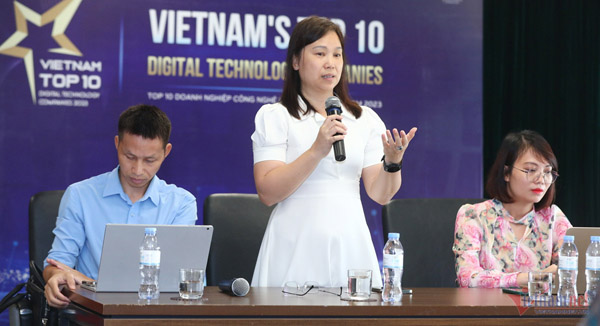 (Vietnamnet) - Phát động chương trình "Top 10 doanh nghiệp công nghệ số xuất sắc Việt Nam" 2023